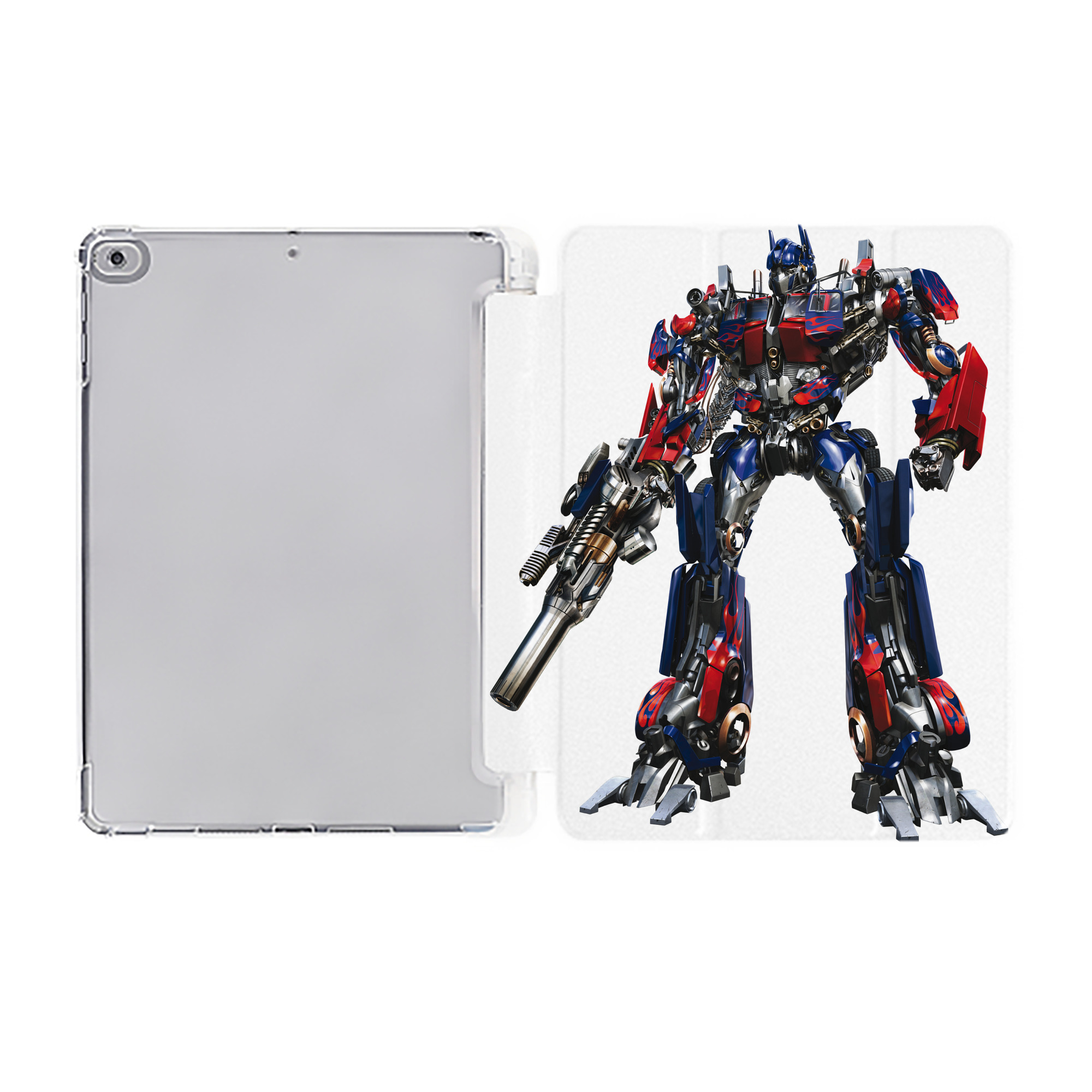 （画像用）  IPad ケース ペン収納付き 三つ折りスタンド PUレザー×シリコン 対応機種9.5/10.5/10.9インチ